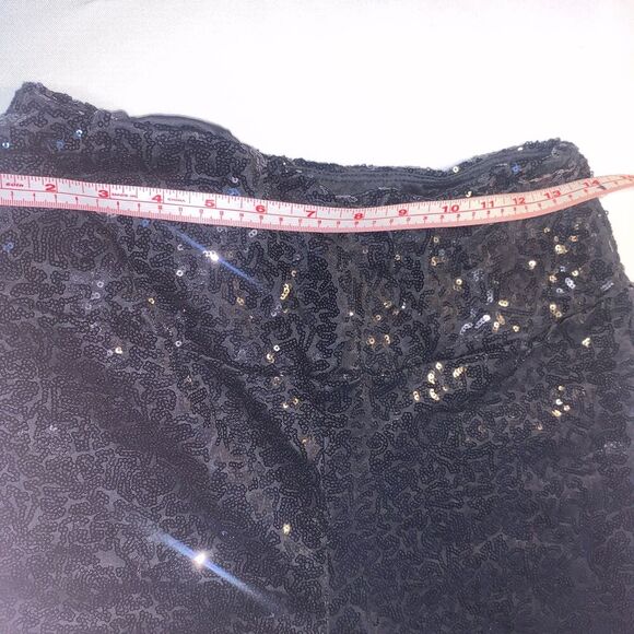 Tipsy Elves Leggings Women M Black Sequin High Waist Stretch Bling, PARTY WEAR - Picture 7 of 10